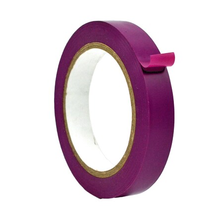 Wod Tape PVC, Purple, 3/4 inch (18mm) W., 6 mil Thickness, 64 PK WOD VTC606-00750-64-60-PUR