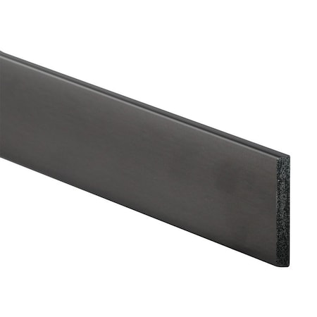 Inteplast Building Products Baseboard Moulding, 8 ft L, 2-1/2 in W, 1/2 in Thick, Square Edge Profile, Polystyrene 80250800040