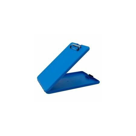 Saunders SlimMate Storage Clipboard, 0.50in Clip Capacity, Polypropylene, Blue 559