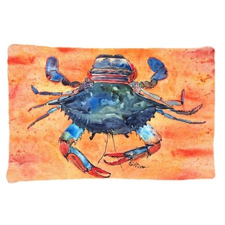 Carolines Treasures 20.5 x 30 in. Crab Moisture Wicking Fabric Standard Pillow Case 8096PILLOWCASE