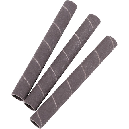Grizzly 1/2" Dia. x 4-1/2" A/O Hard Sanding Sleeve, 120 Grit, 3PK H5433