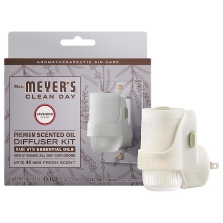 Mrs. Meyers Clean Day Clean Day Lavender Scent Air Freshener Starter Kit 0.67 oz Liquid 12508
