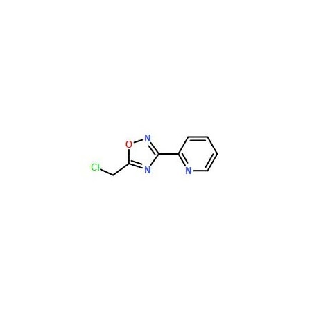 Ak Scientific 5-(Chloromethyl)-3-(pyridin-2-yl)-1, 2, 4-oxadiazole (1g), CAS 90002-06-5 4953AC-1g