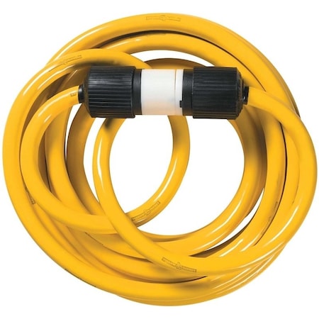 Southwire Electrical Cord, 10 AWG Cable, 25 ft L, 20 A, 125/250 V, Yellow 1381