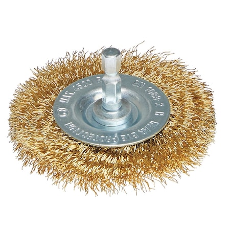 Do It Best 3'' Mounted Coarse Drill-Mounted Wire Wheel 600 075-9009