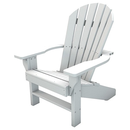 Ultrasite Adirondack Chair, Resinwood, White PB ADSEAWHI
