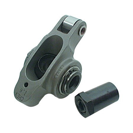 Crower 73601-16 1.5 Ratio with 0.43 in. Stud Stainless Steel Rocker Arms for Small Block Chevrolet 262-400 CRO73601-16