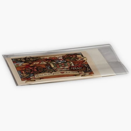 Nashville Wraps Clear Flat Cello Bags, 4.75x6.75, 1000PK CC2B