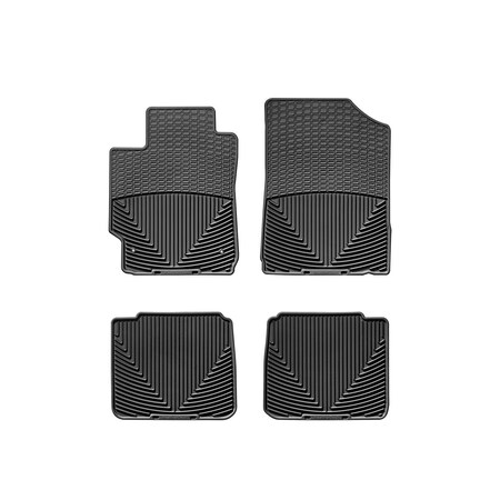 Weathertech Black, Front and Rear All Weather Floor Mats W71-W85