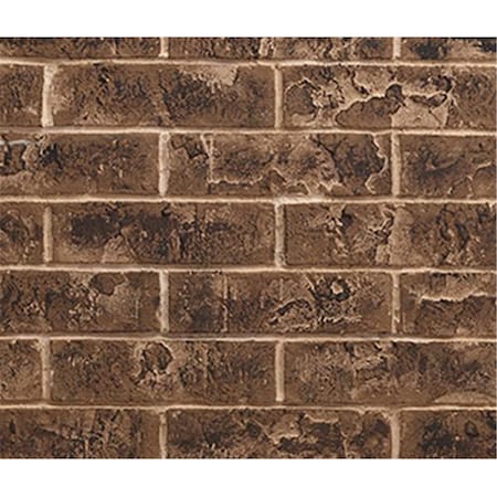 Majestic Pet Majestic  Brick Interior Traditional Panels, Tavern Brown BRICK42MERTB