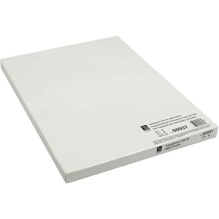 C-Line Products 8-1/ 2" x 11" Clear Ink Jet Transparency Film, 20/BX 60937