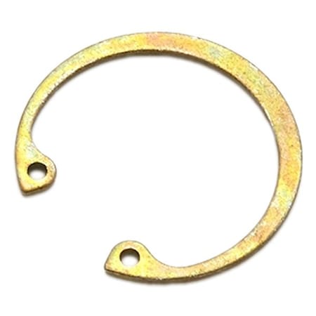 Rotor Clip Internal Retaining Ring, Steel, Zinc Plated Finish, 29/64 in Bore Dia., 50 PK HO-45ST ZD