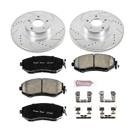 Powerstop FRONT 1 CLICK BRAKE KIT K6082