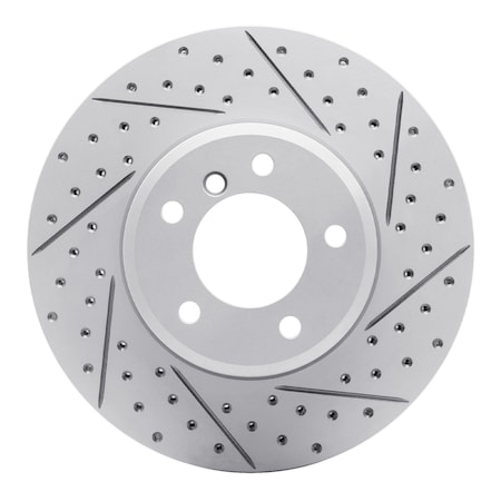 Dynamic Friction Co DFC Geoperformance Rotor - Drilled and Slotted 830-31062R