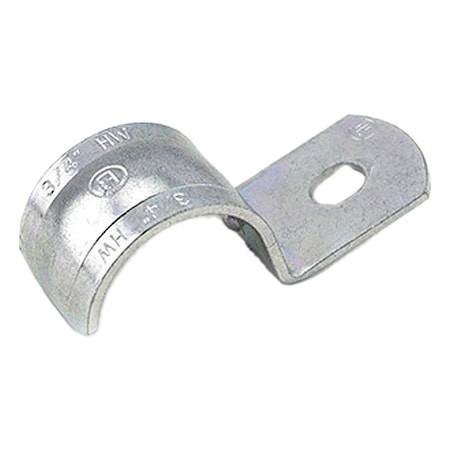 Bridgeport Pipe Strap, IMC, Rigid Conduit Use, Steel, Zinc Plated 902-S