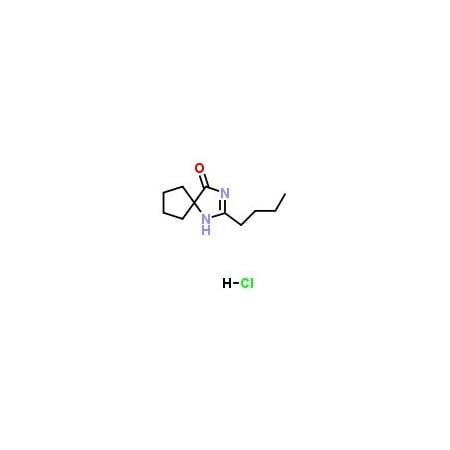 Ak Scientific 2-N-Butyl-1, 3-diaza-spiro[4, 4]non-1-en-4-one HCl (25g), CAS 151257-01-1 F376-25g