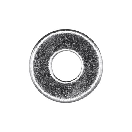 Auveco Sae Flat Washer #6 Bolt Size 5/32in Inside Diameter 3/8in O.D, 100PK 3984