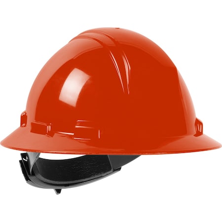 Dynamic Type II Full Brim Hard Hat w/HDPE Shell, 4-Point Textile Suspension and Wheel Ratchet Adj. 280-HP642R-31