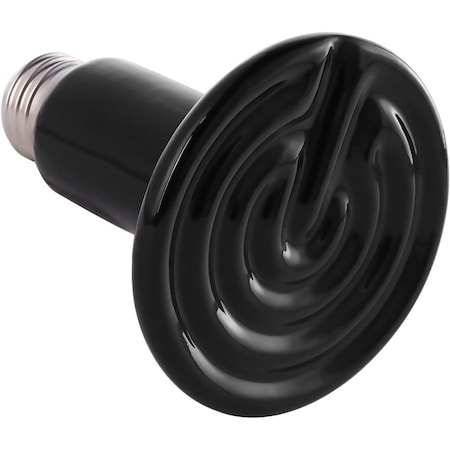 Simple Deluxe Reptile Heat Lamp 150W Ceramic Heating Light Bulb Heat-Emitter Brooder Coop Heater No Light, for Am PTBULBINVISIBLE150L