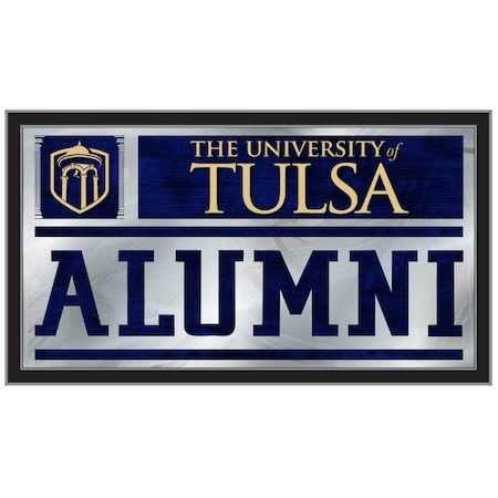 Holland Bar Stool Co Tulsa 26" x 15" Alumni Mirror MAlumTulsaU