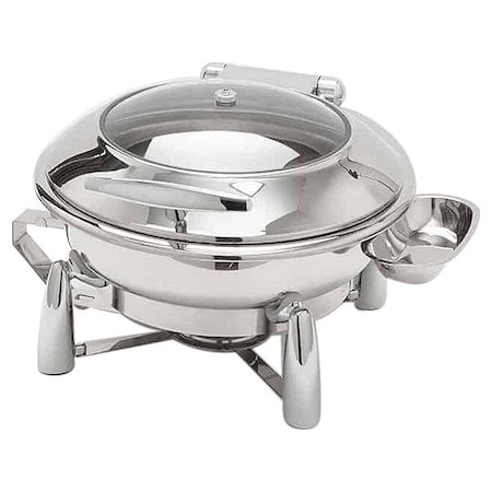 American Metalcraft Chafer, 12 in H, Silver REVLRD20