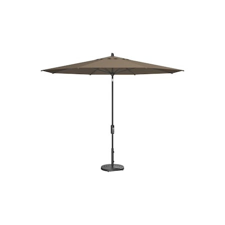 Treasure Garden 11 ft Patio Umbella, aluminum, fiberglass ribs, outdoor, Taupe UM841-09 5461 Taupe