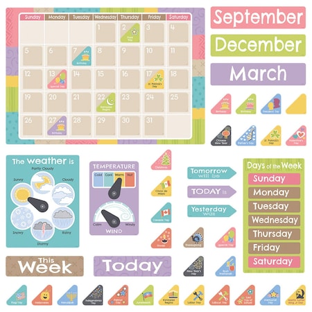 Trend Good to Grow Calendar Bulletin Board Set T8322