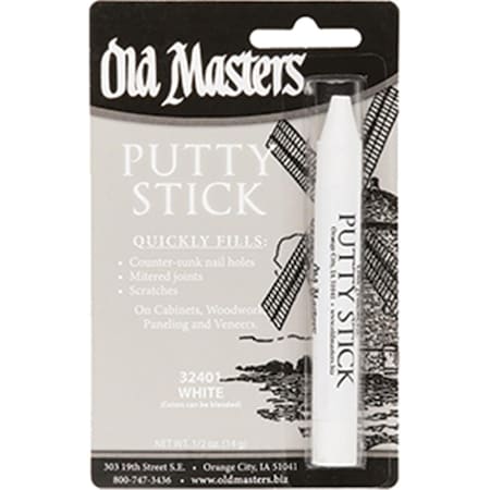 Old Masters 32401 White Putty Stick 86348324015