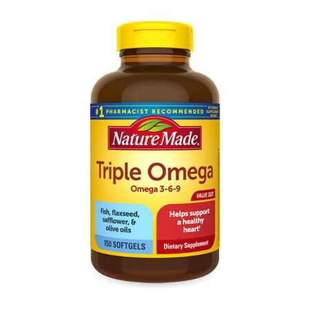 Pharmavite Triple Omega 3-6-9, Value Size, 150PK 31604026103