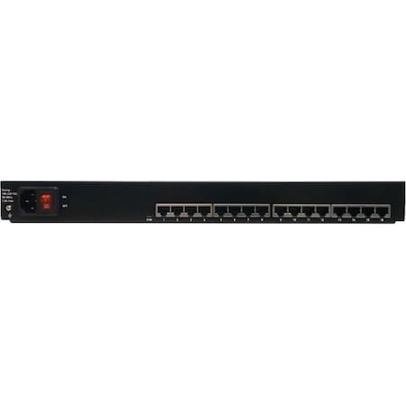 Raritan 17in LED-backlit LCD Drawer and MCD KVM Switch combo one user 16 ports MCD-LED17116
