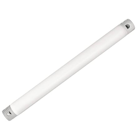 Hunter White 3/4'' Dia. X 12'' L. Downrod for 9 Ft. Ceilings 22717