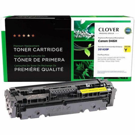 Clover Imaging Group Imaging Remanufactured High Yield Yellow Toner Cartridge 201420P