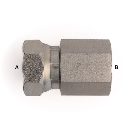Bailey F Pipe to F Pipe Swivel Straight - 1/2-14 A, 1/2-14 B FG1405-08-08