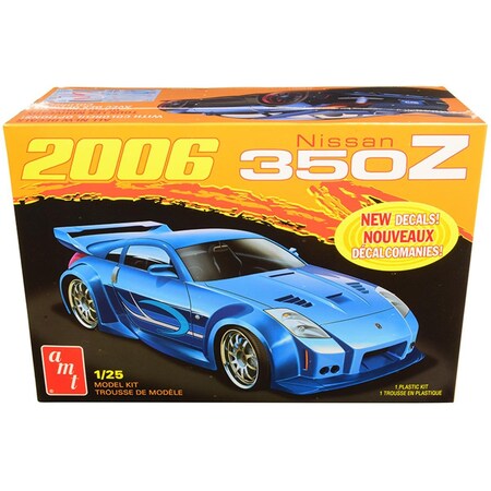 Amt Skill 2 2006 Nissan 350Z 1 by 25 Scale Model Kit AMT1220M