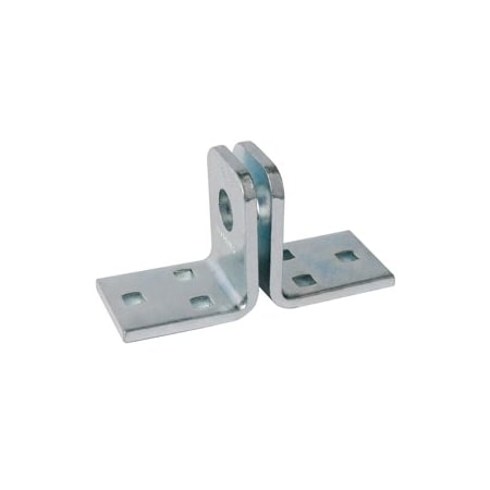 Abus Lock Co Hasp, Hardened Steel Locking Brackets 115/100