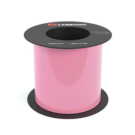 Labeltac Label Supply 5in x 75ft, Pink LT512-C