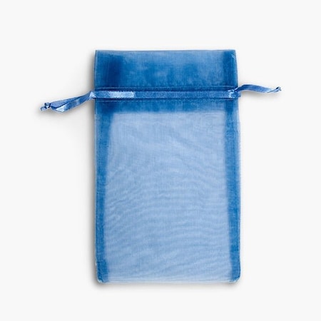 Nashville Wraps Denim Blue Organza Bags, 5.5x9, 10PK B55955