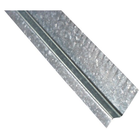Amerimax Home Products 3/8''x10 ' Galvanized Z-Bar Metal Angle 5651400120