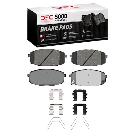Dfc 5000 Advanced Disc Brake Pad Set,  1551-2035-01