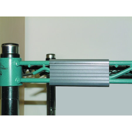 Advance Tabco Special Value Wire Shelving Label Holder, 3 in. x 1 in. EC-40-X