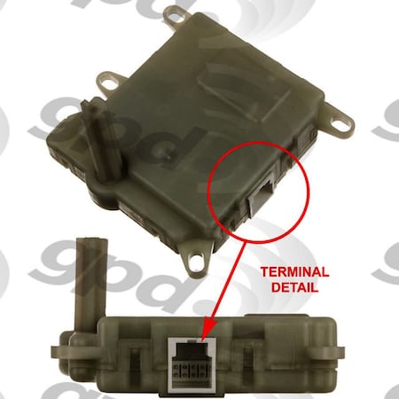 Global Parts Distributors HVAC Actuator 1712306