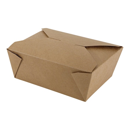 Empress #8 Kraft Folded Takeout Box 6 in x 4.75 in x 2.5 in, 300PK EMPFDBX8-K