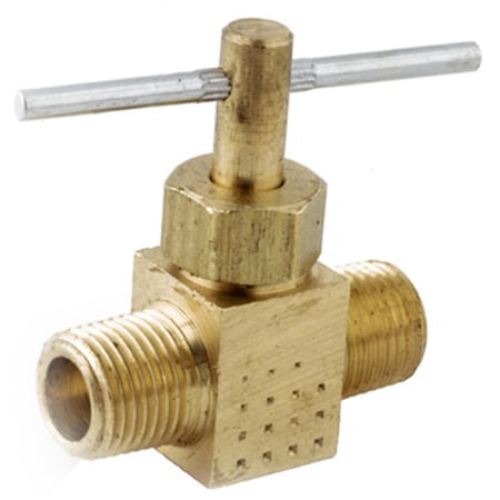 Gizmo 759108-04 .25 in. Male Pipe Thread Needle Valve GI834444