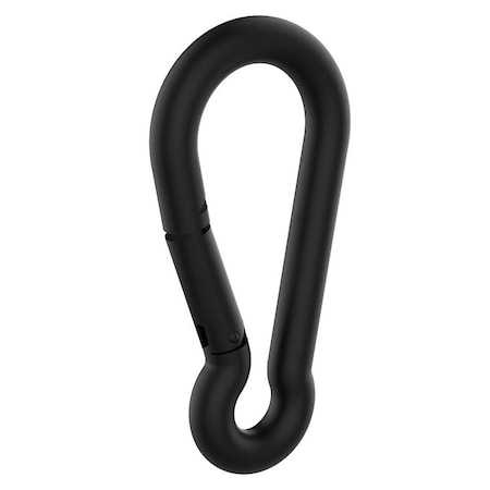 National Hardware Interlocking Spring Snap, 516 x 238 in, 300 lb Working Load, Steel, Storm Shine N820-111