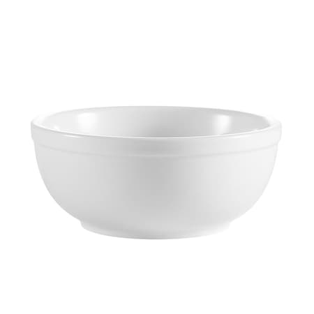 Cac Foodservice CAC China Clinton Rolled Edge 5-5/8-Inch Super White Porcelain Nappie, 12.5-Ounce, Box of 36, 36PK RCN-15