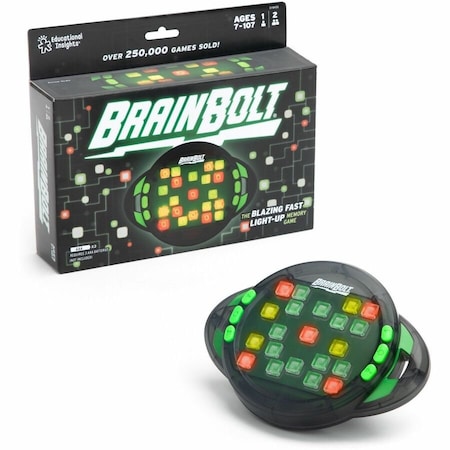 Learning Resources BrainBolt Memory Game - Multimedia Handheld Learning Device - Theme/Subject: Learning - 7 Year & 8435