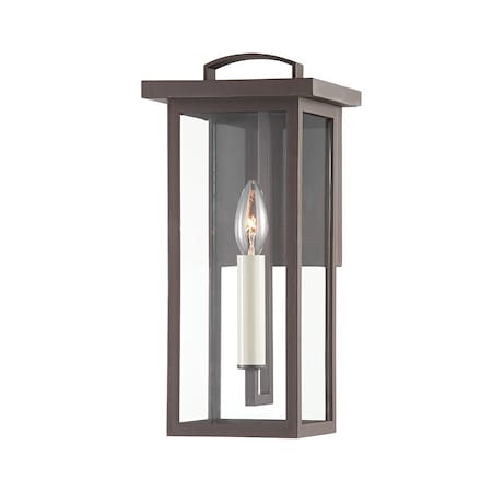 Troy Lighting Eden 1 Light Wall Sconce 6.5 In. Textured Bronze B7521-TBZ