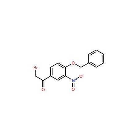 Ak Scientific 1-(4-(Benzyloxy)-3-nitrophenyl)-2-bromoethanone (100g), CAS 43229-01-2 Q799-100g
