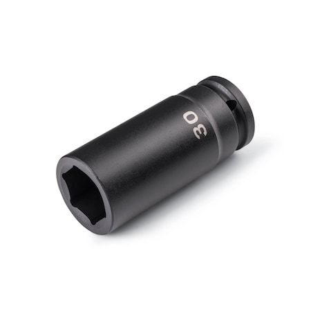 Tekton 3/4 Inch Drive x 30 mm Deep 6-Point Impact Socket SID33130