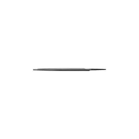 Crescent Taper File, 8 in, Slim, Single Cut, without Handle 14290MN